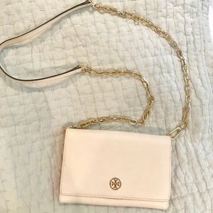 Tory Burch - Robinson leather chain wallet